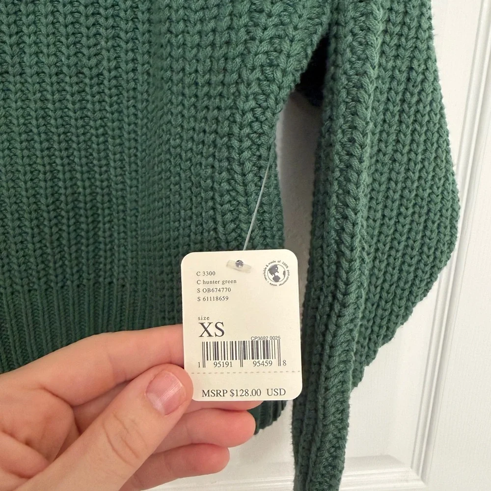 NWT Free People Swim Too Deep Turtleneck Sweater | Size XS - Picture 4 of 7